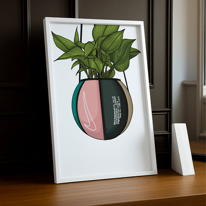Poster Nike Illustration Vase