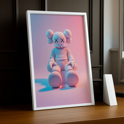 Poster Kaws - Companion Rose