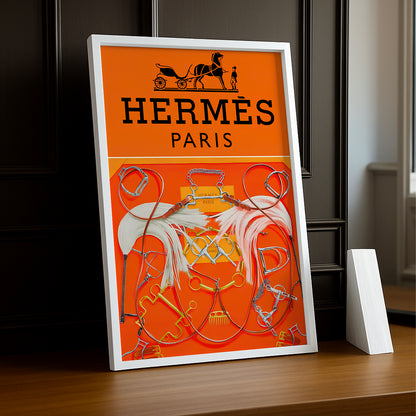 Cadre photo Hermès - Orange Paris