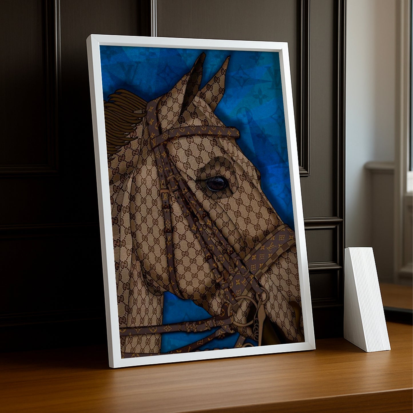 Cadre photo Louis Vuitton x Gucci