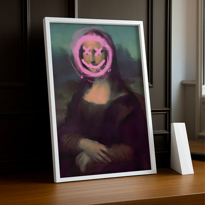 Cadre photo Mona Lisa Pop Art