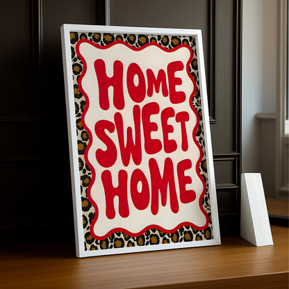 Cadre photo Citation - Home Sweet Home