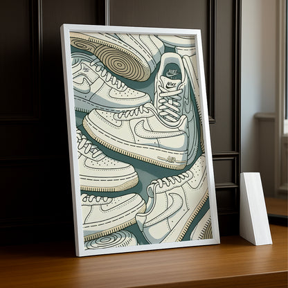 Poster Nike Air Force 1 Alls