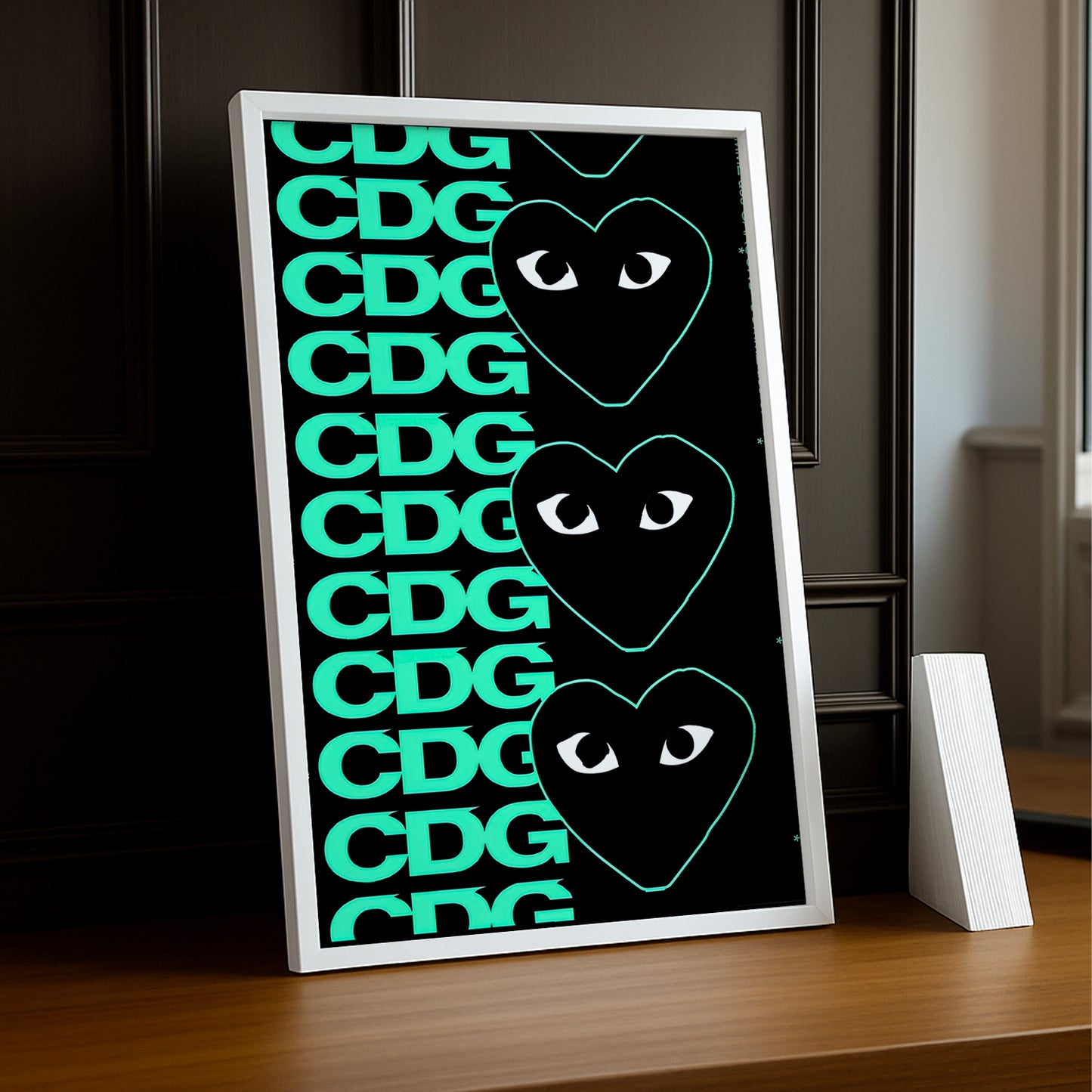 Cadre photo Comme des garçons