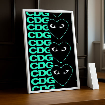 Cadre photo Comme des garçons