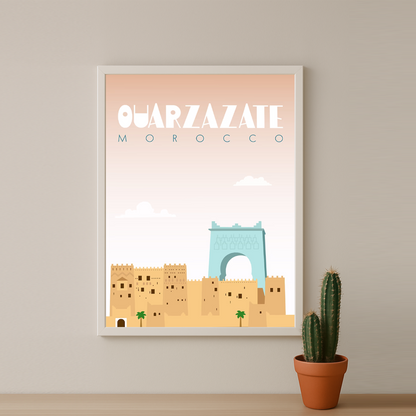 Ouarzazate Maroc - Cadre photo