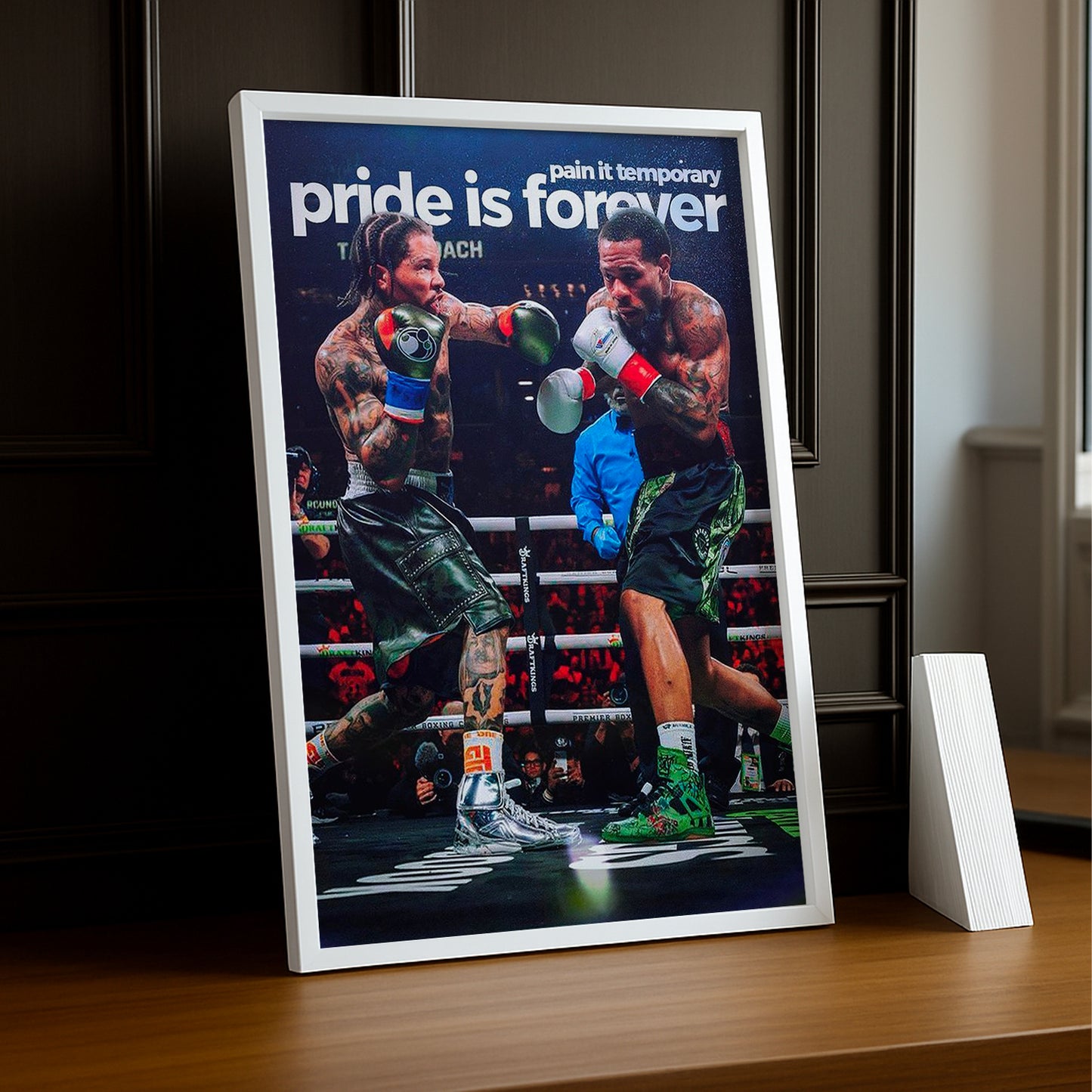 Cadre Photo Boxe - Gervonta Davis vs Lamont Roach