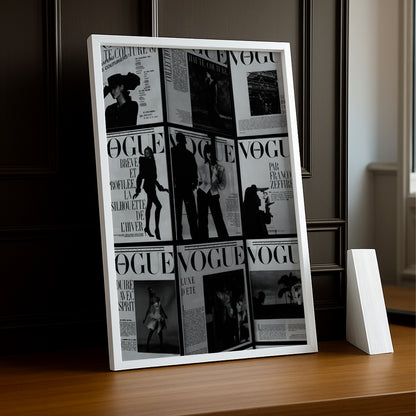 Poster Photo Vogue - Journaux