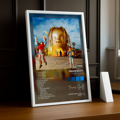 Poster Travis Scott - Album Astroworld