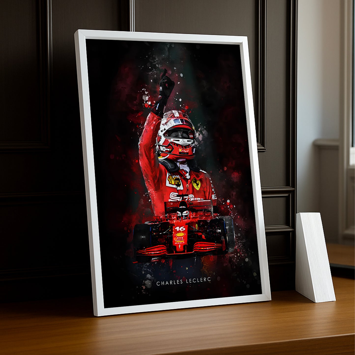 Cadre photo Charles Leclerc Formula 1