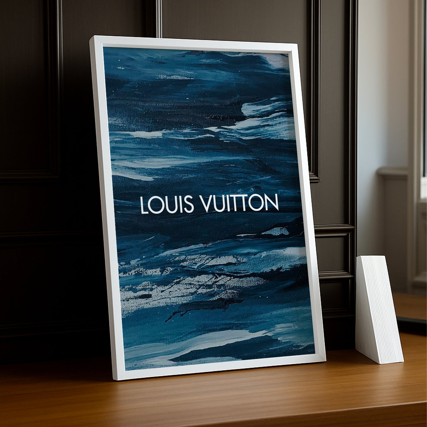 Cadre photo Louis Vuitton - Aesthetic Blue