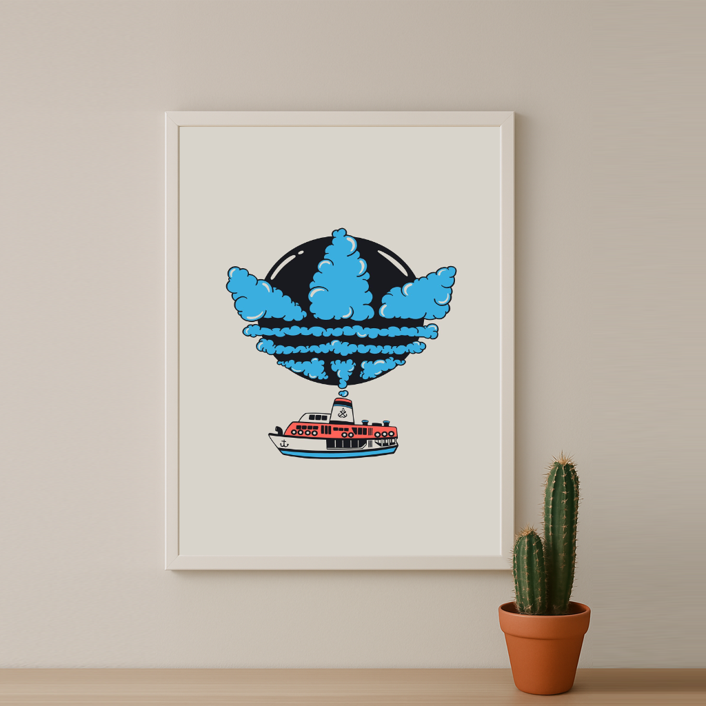 Cadre photo Adidas - Boat
