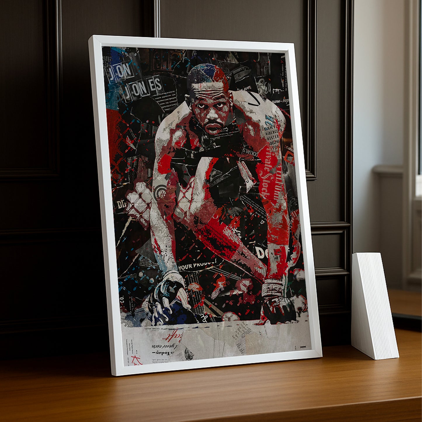 Cadre photo UFC - Jon Jones Art