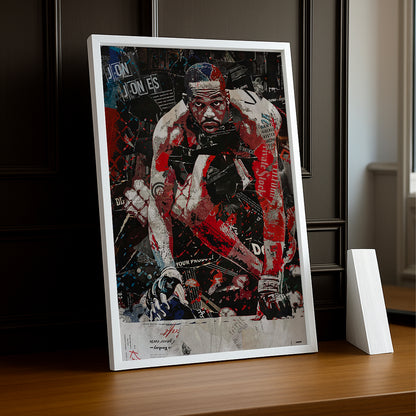 Cadre photo UFC - Jon Jones Art