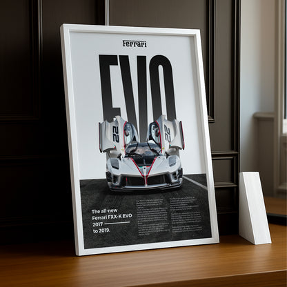 Poster Voitures - Ferrari FXX-K EVO