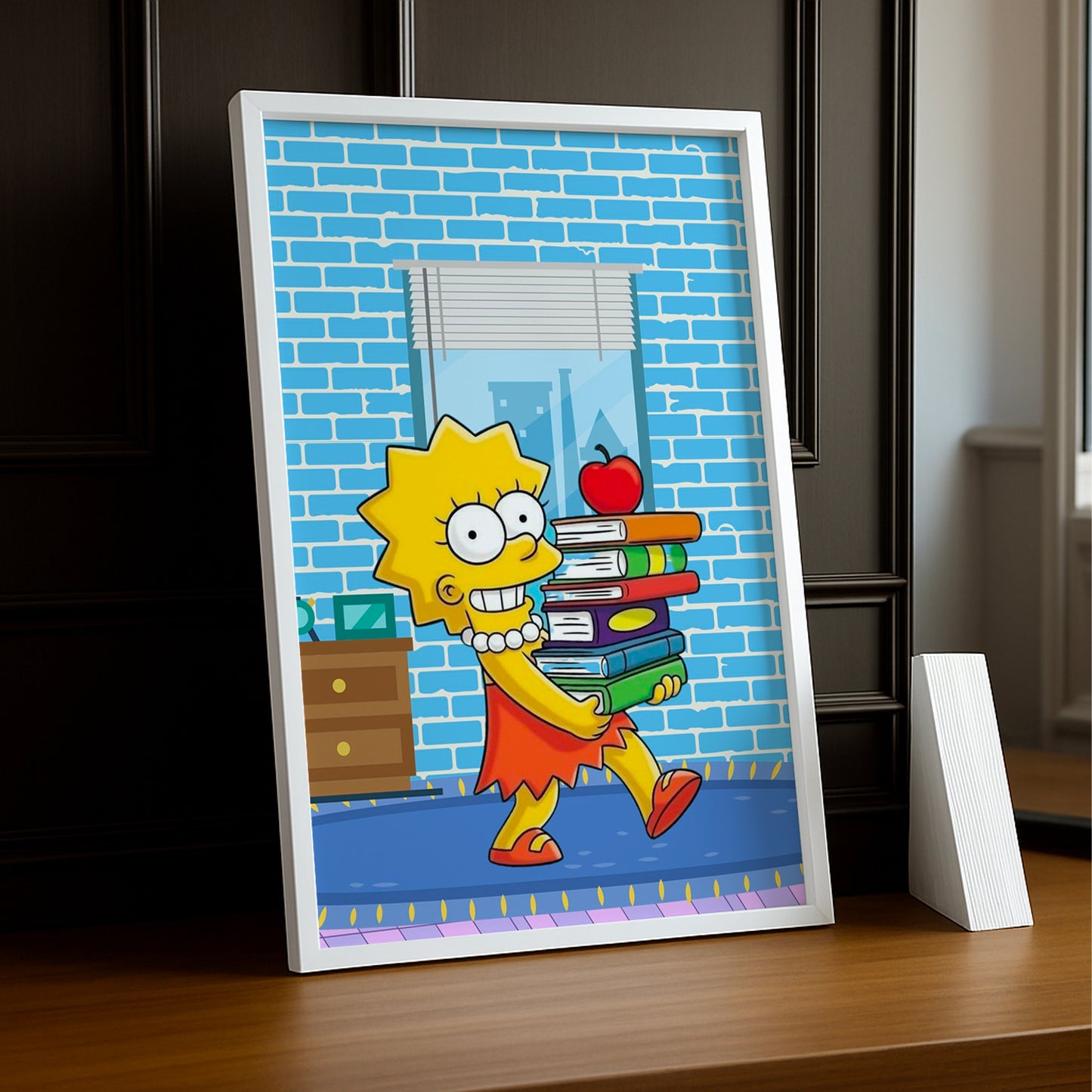 Cadre Photo Les Simpsons - Lisa Simpson School
