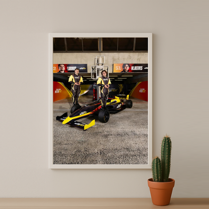 Poster encadrée GP Explorer - Écurie The Crew Motorfest Ludwig x M.Reeves