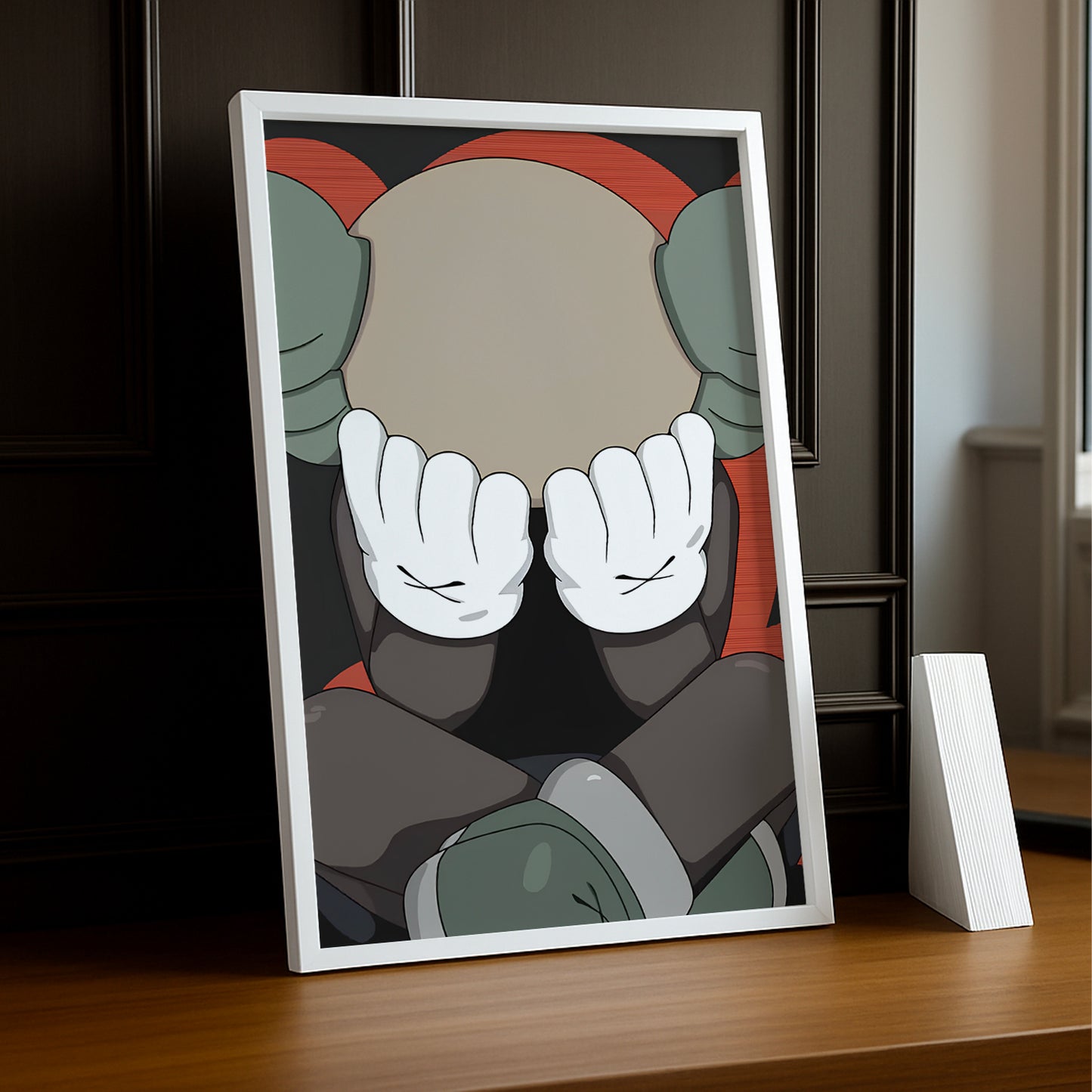 Cadre photo Kaws - Facepalm