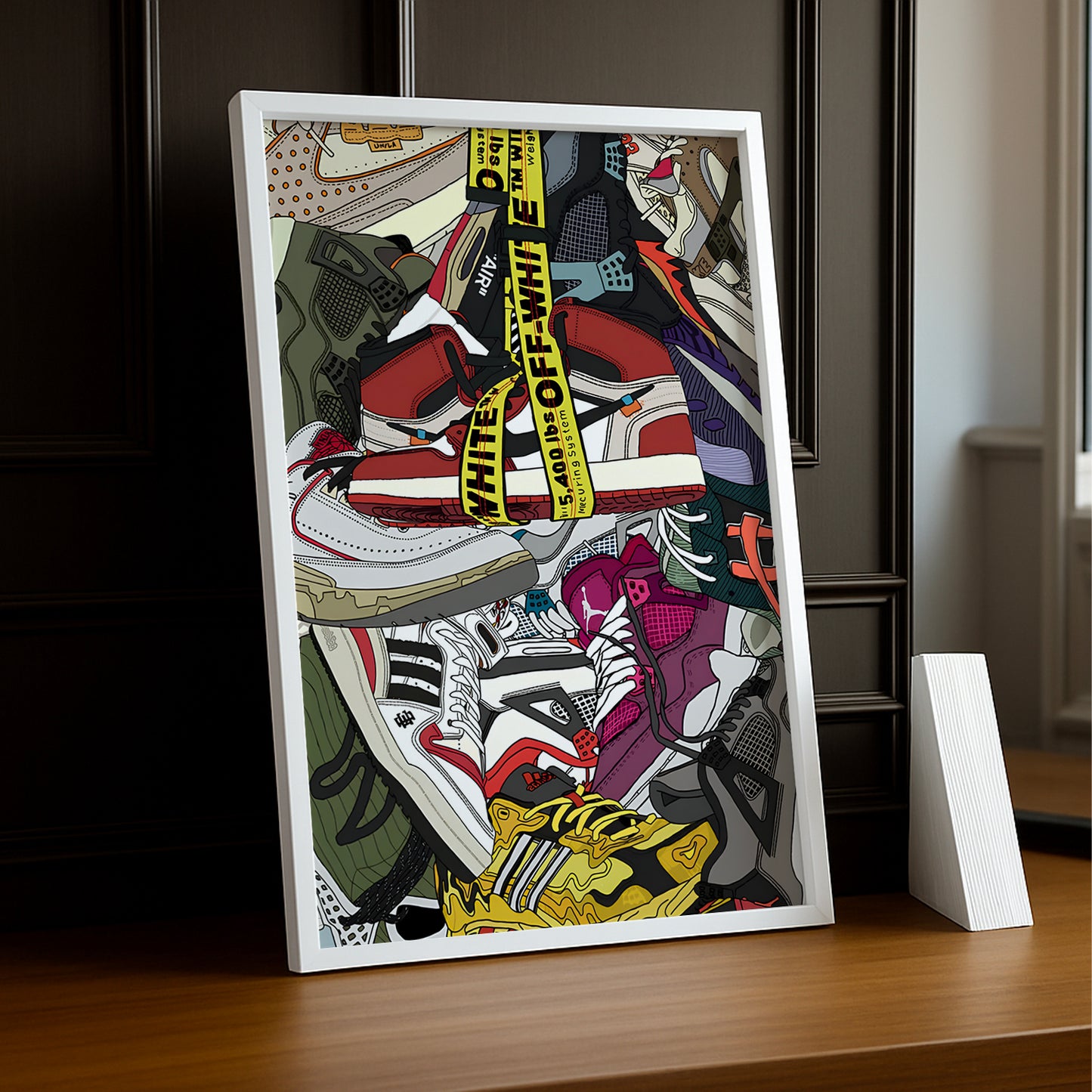 Cadre photo Off-White x Nike