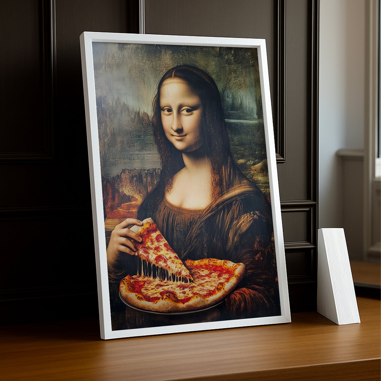 Cadre Photo Mona Lisa - Pizza