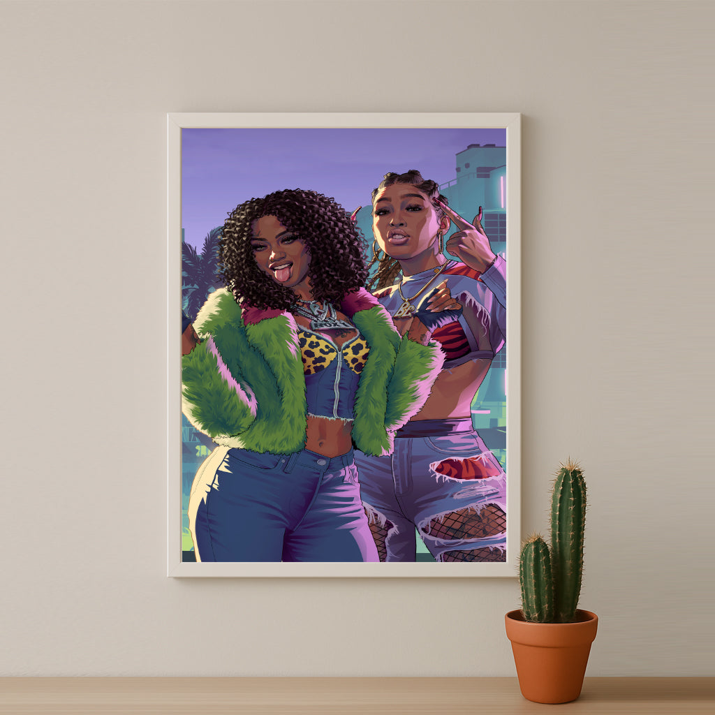 Poster Grand Theft Auto VI - Real Dimez