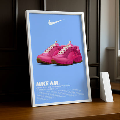 Jacquemus x Nike Air Humara Pink Flash Fotorahmen 