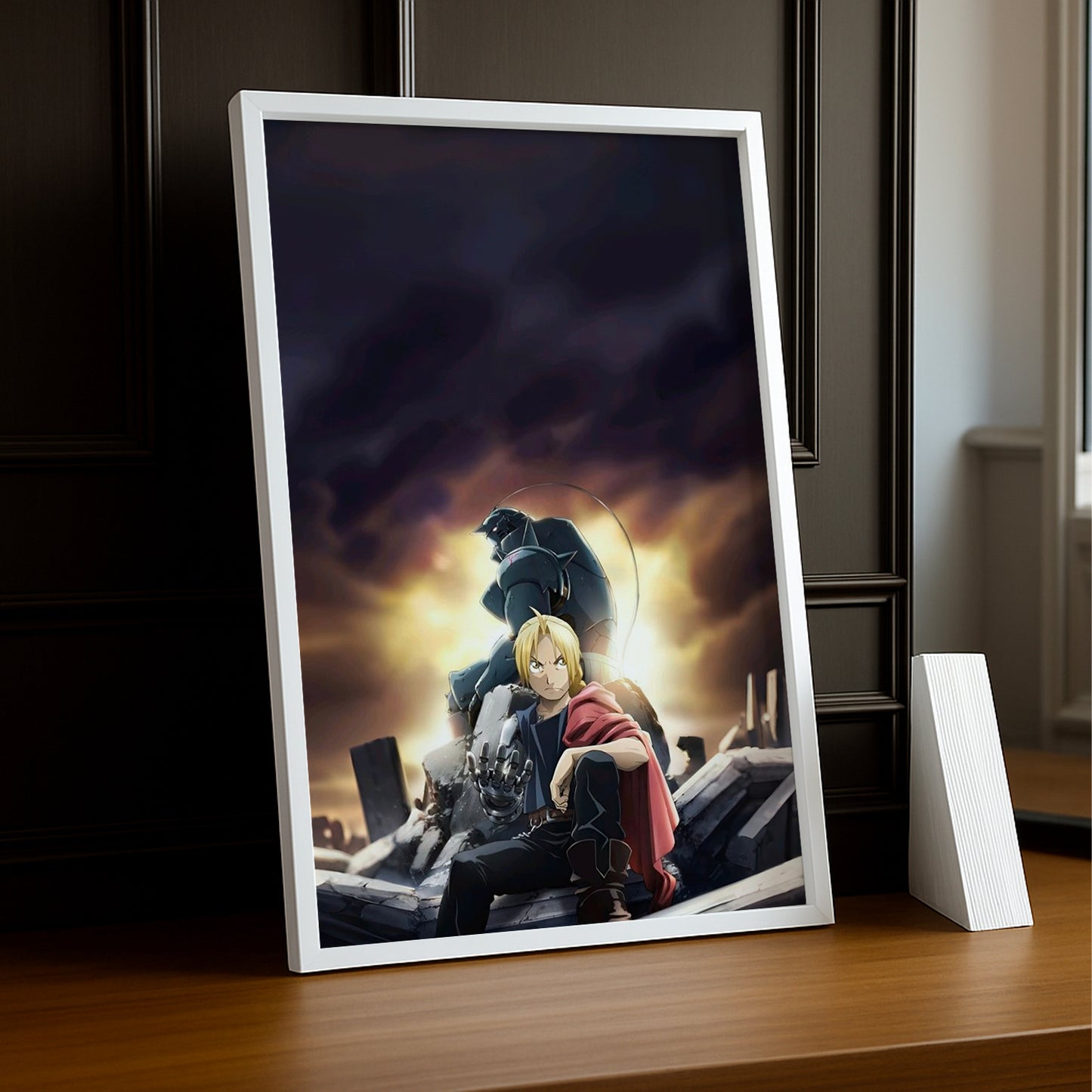 Cadre Photo Full Metal Alchemist - Edward et Alphonse Elric