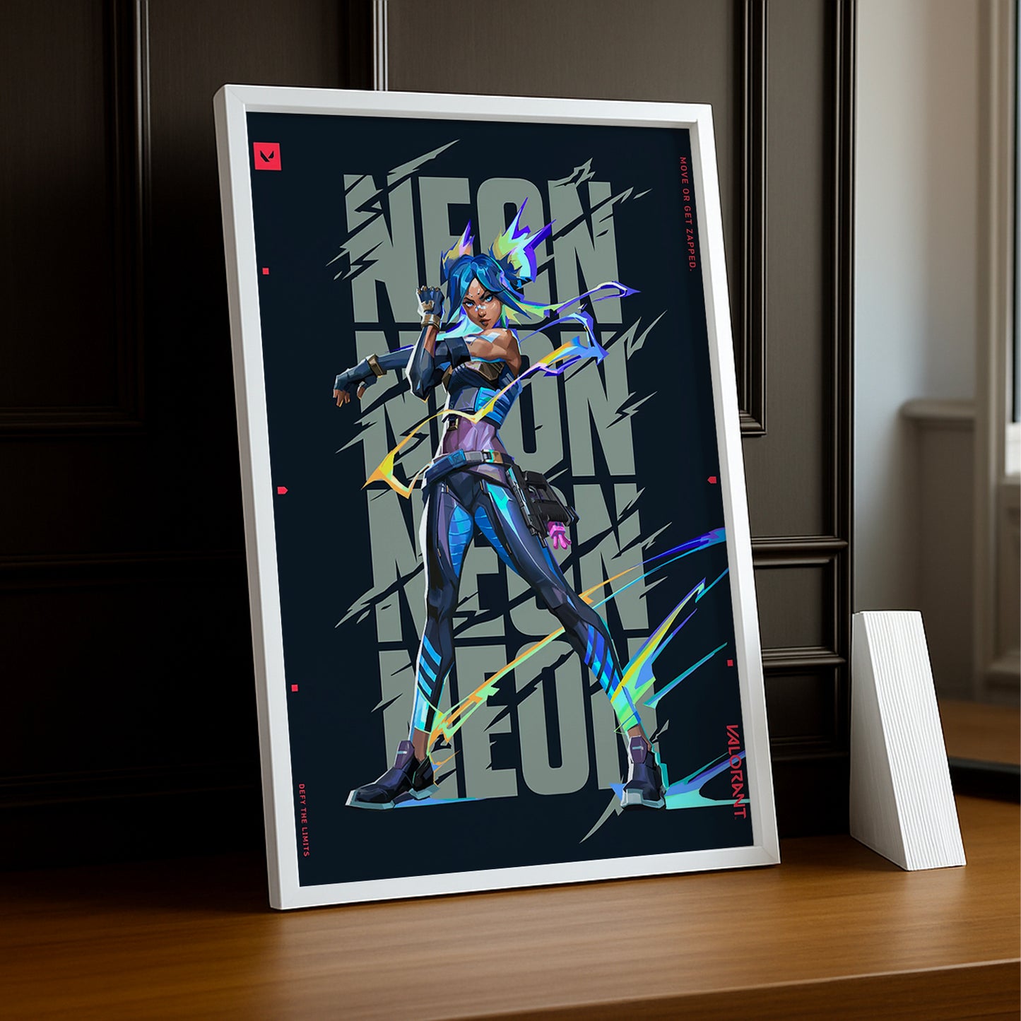 Cadre Photo Valorant - Neon