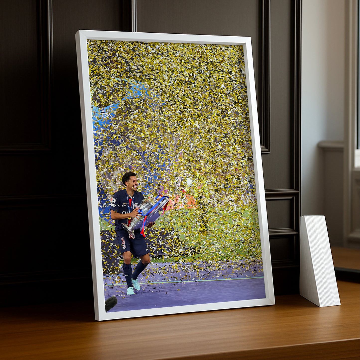 Cadre photo Marquinhos Champions League