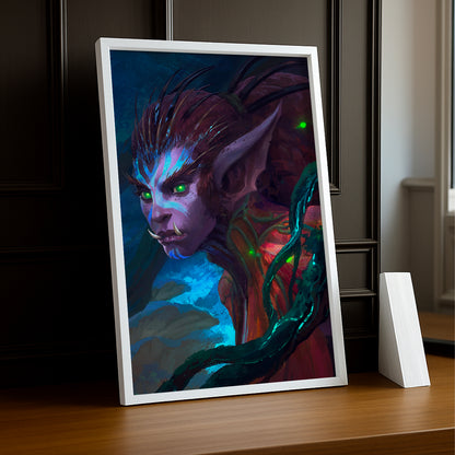 Cadre Photo World of Warcraft - Mystic Orweyna Portrait