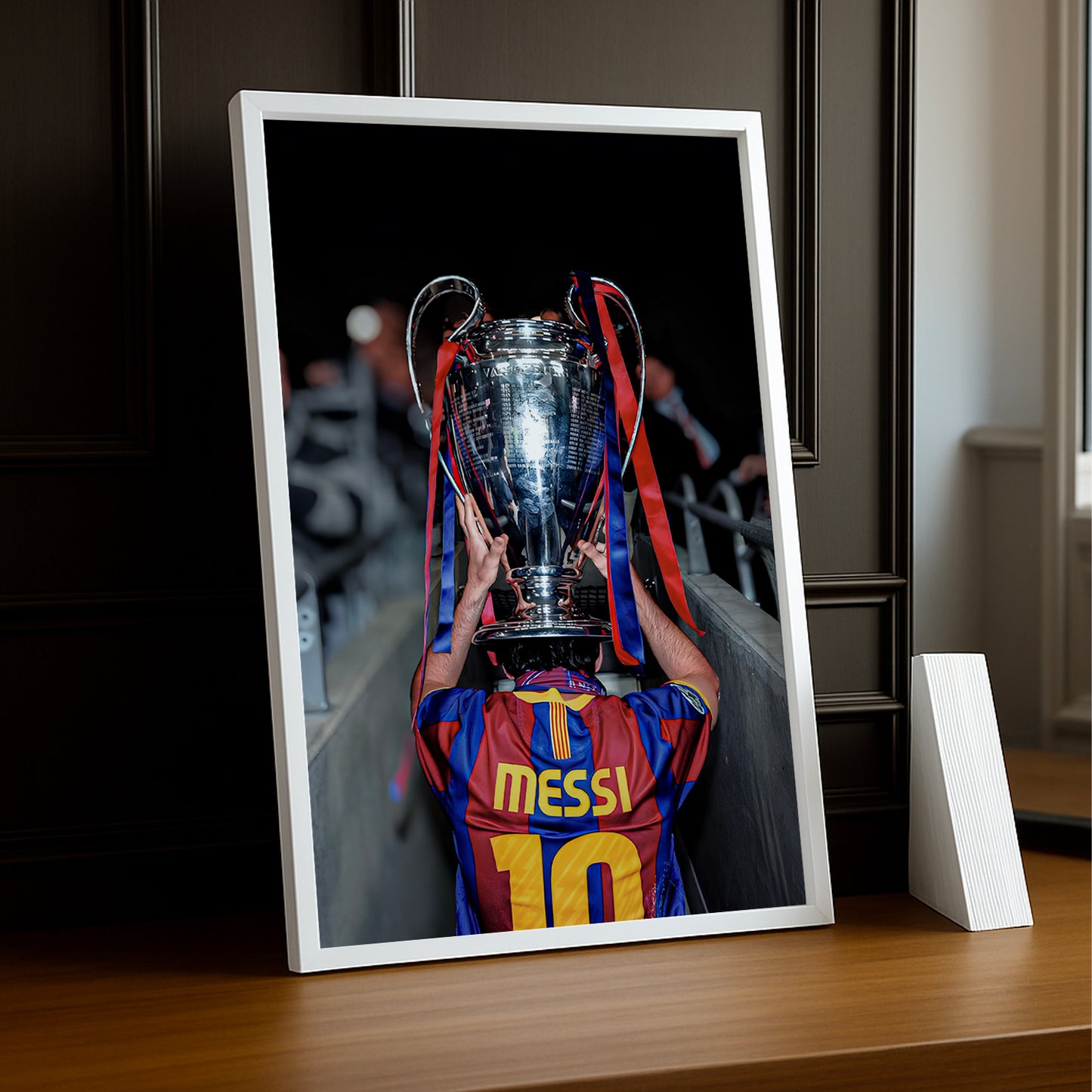 Cadre Photo FC Barcelone - Lionel Messi Ligue des Champions