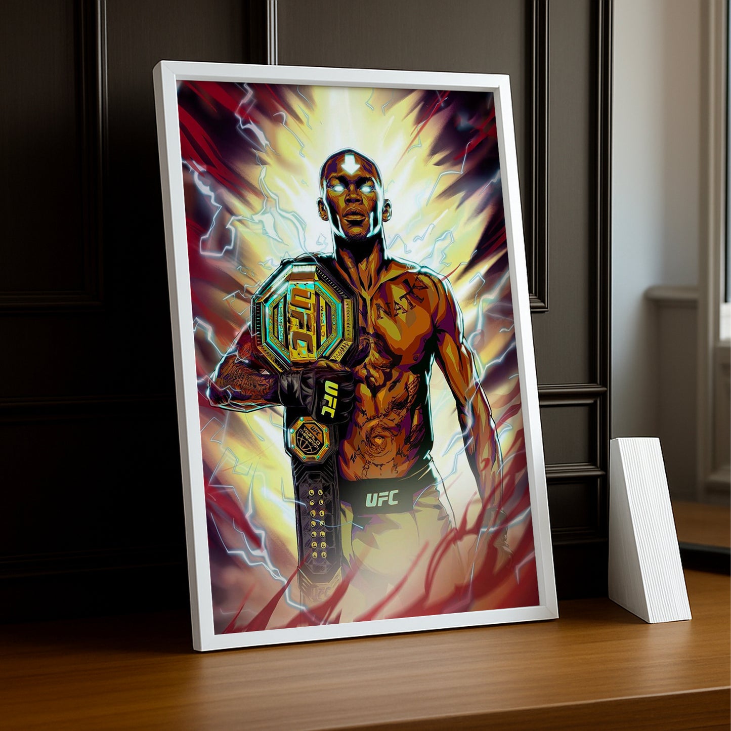 Cadre photo Israel Adesanya UFC