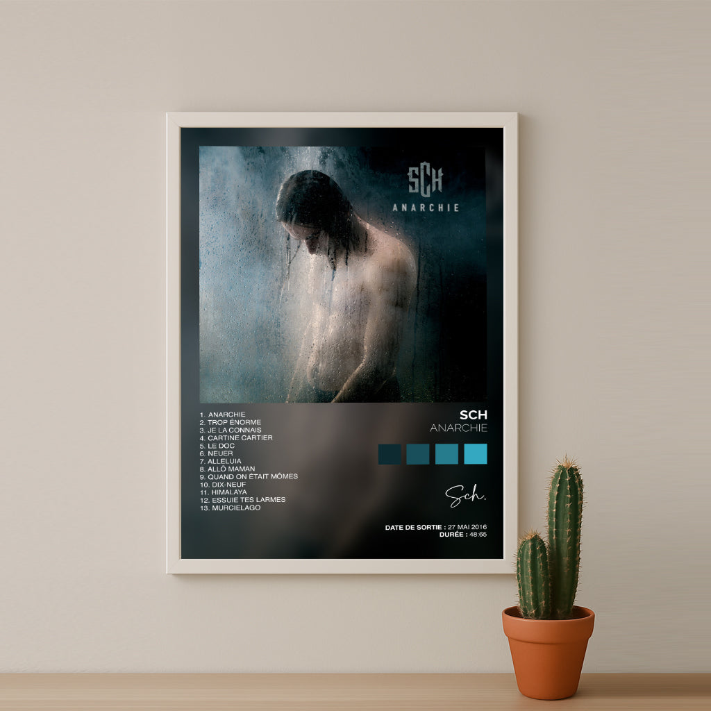 Poster SCH - Album Anarchie