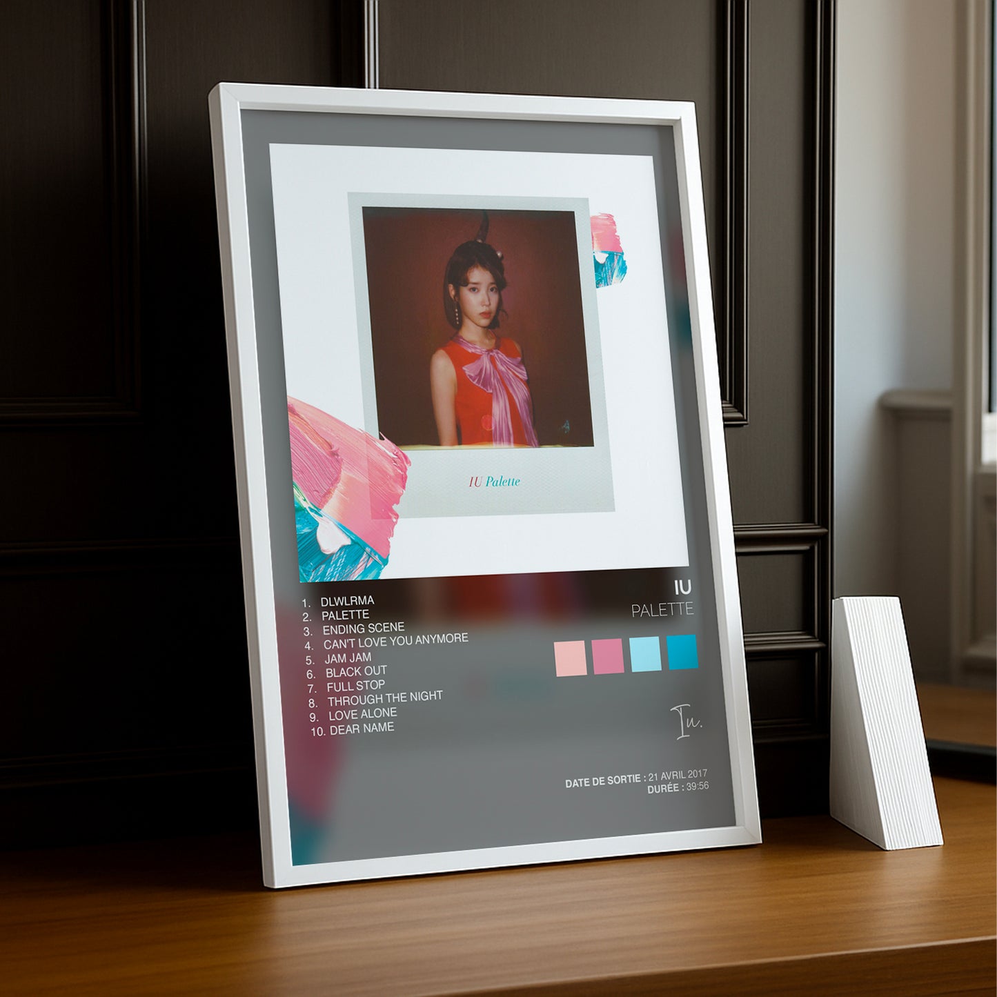 Cadre Photo K-Pop - IU Palette