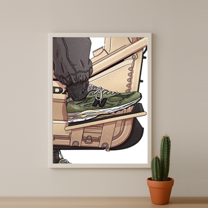 Cadre photo New Balance - Sneakers Honda