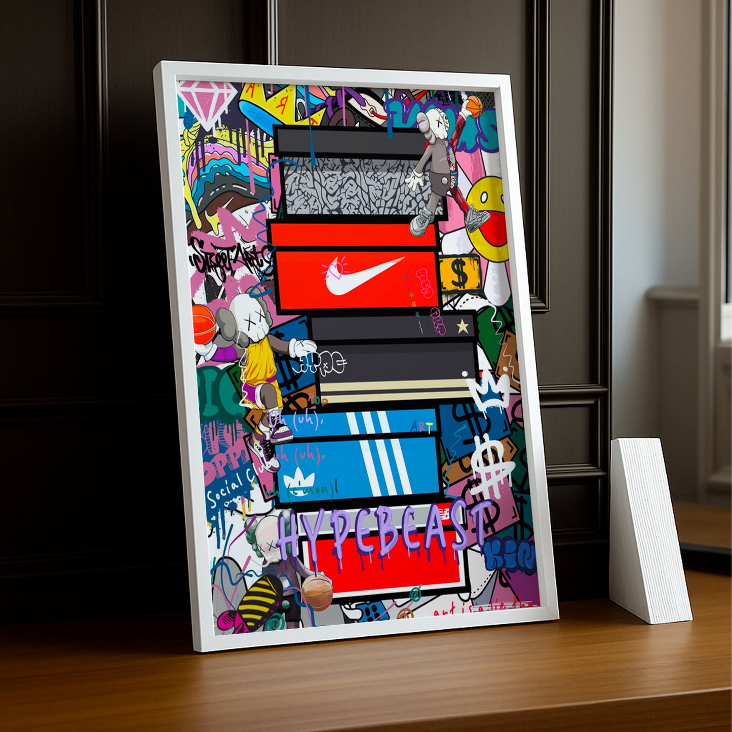 Cadre photo Boîtes de sneakers