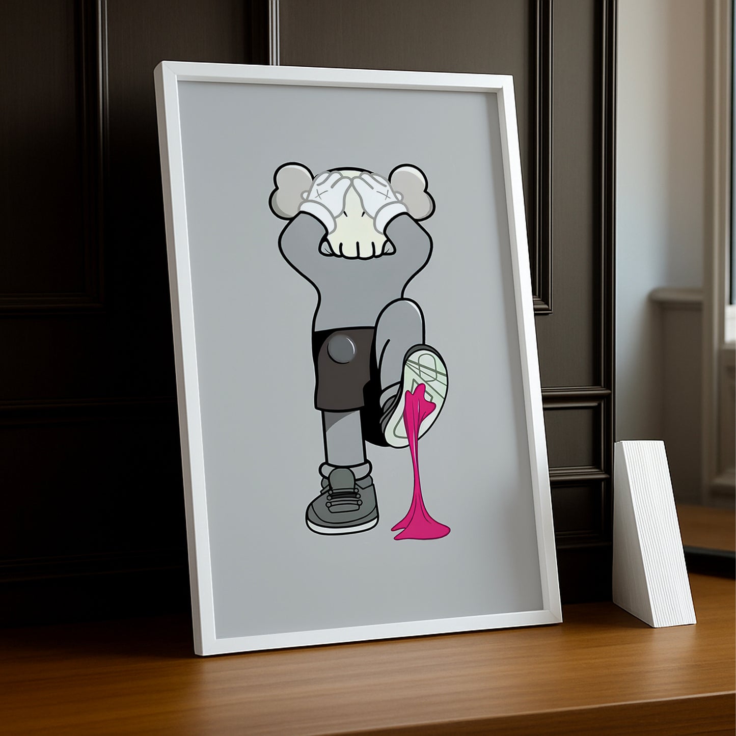 Cadre photo Kaws - Chewing-Gum