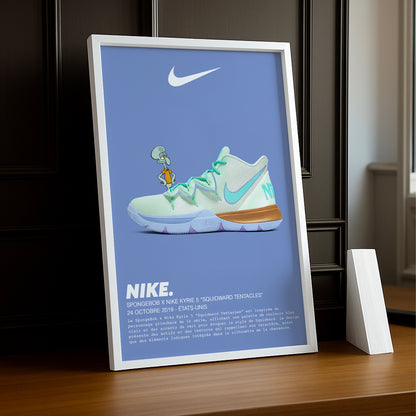 Spongebob x Nike Kyrie 5 Thaddäus-Tentakel-Fotorahmen 
