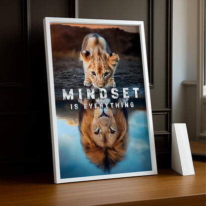Cadre photo Motivation - Mindset is everything