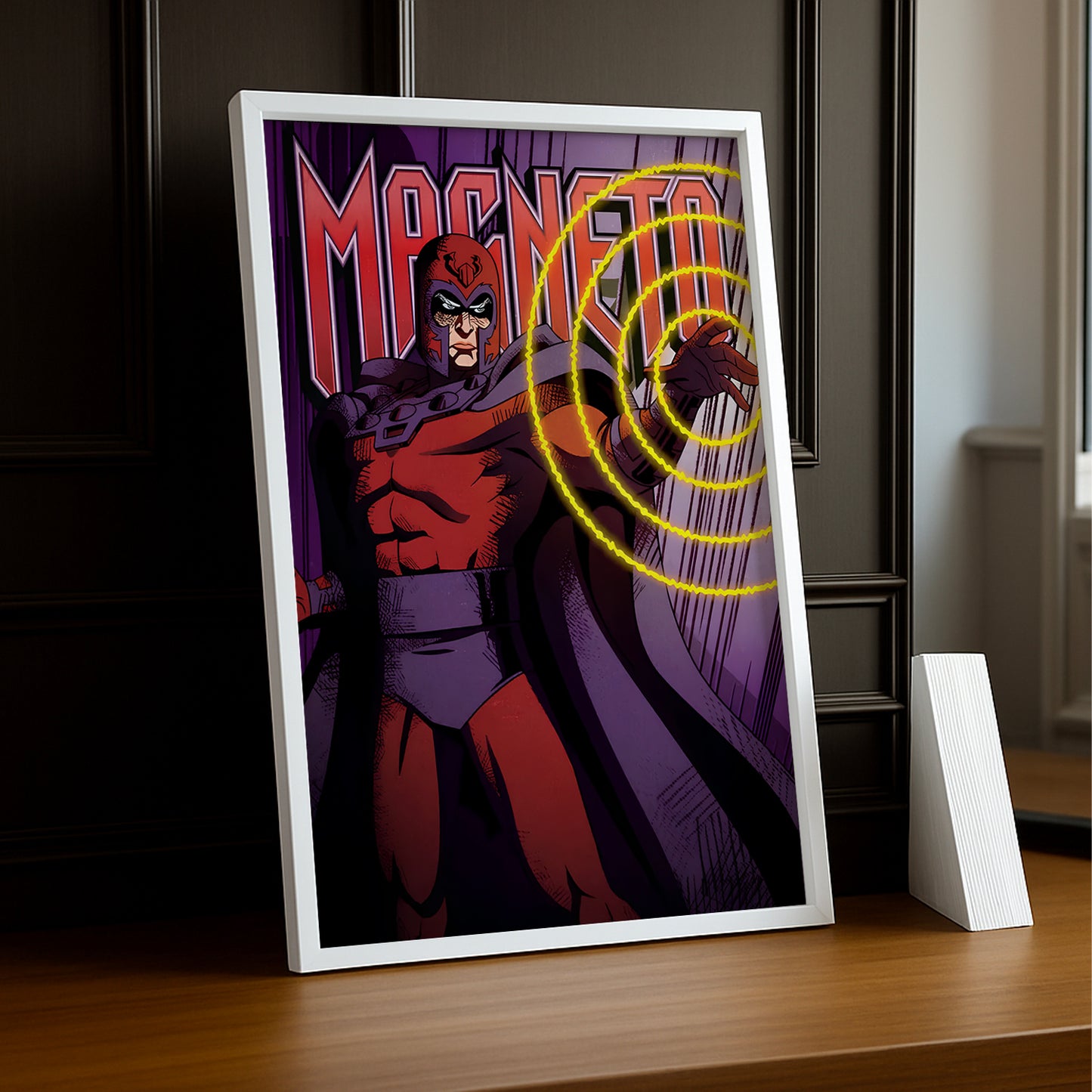 Cadre photo Magneto Marvel