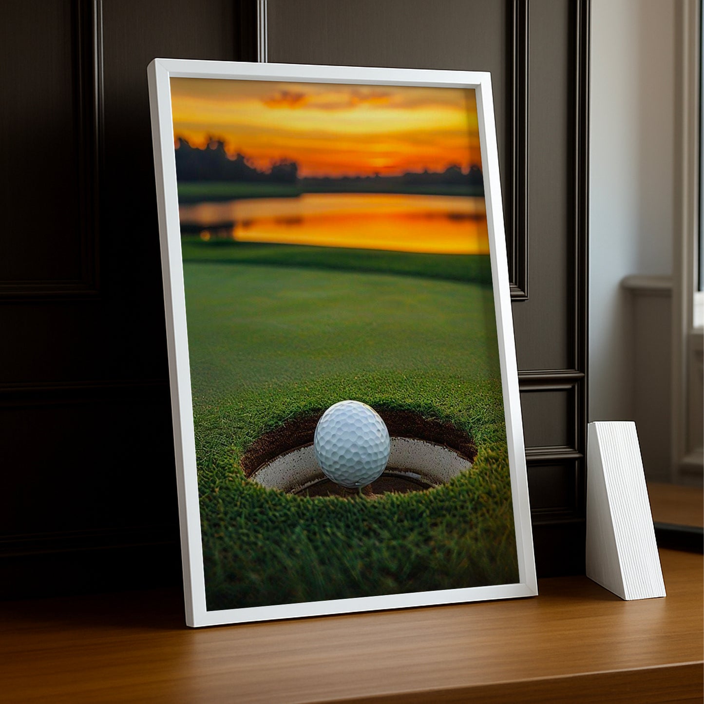 Cadre Photo Golf - Sunset