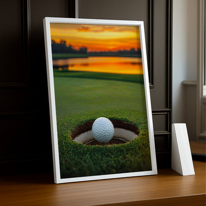 Cadre Photo Golf - Sunset