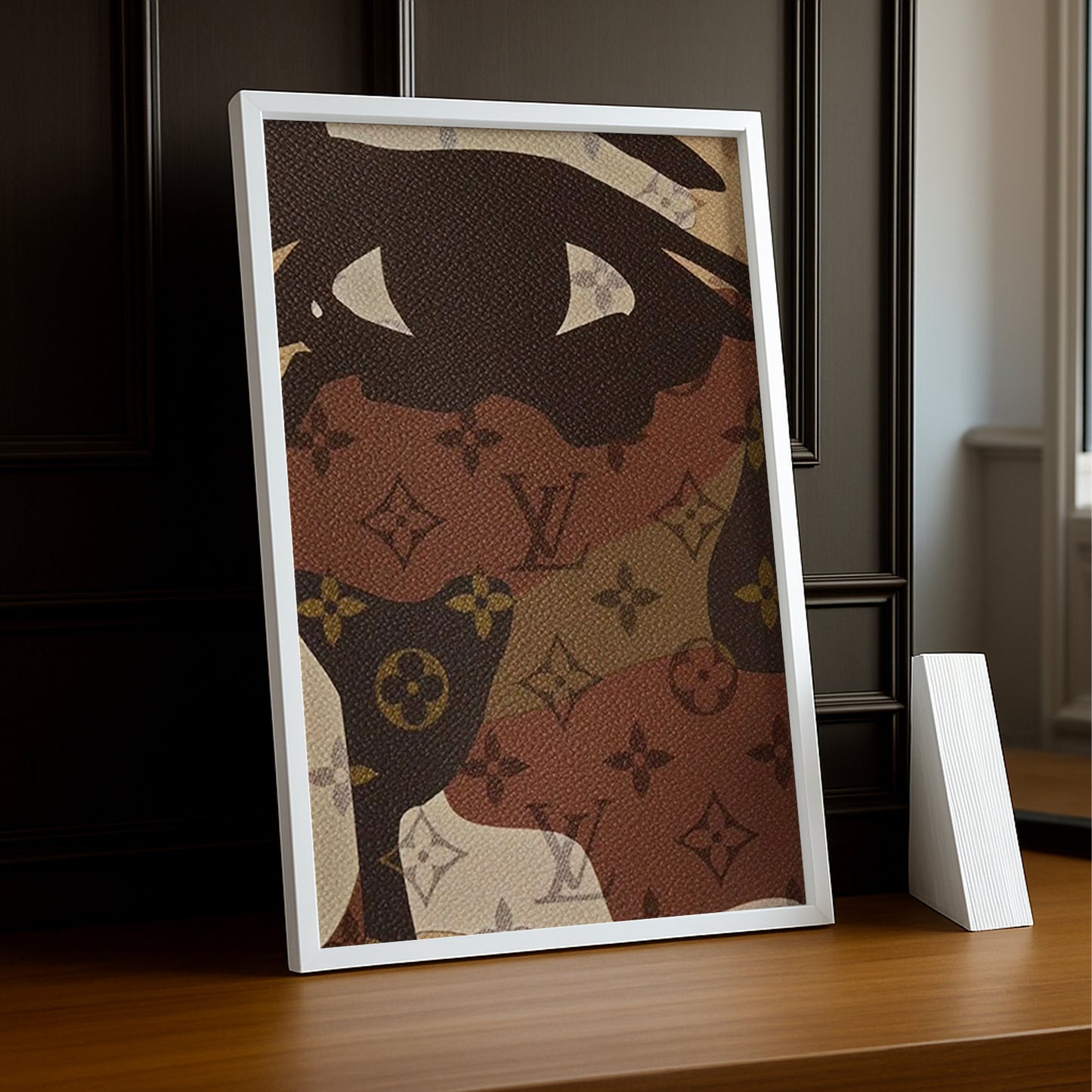 Cadre photo Louis Vuitton motif