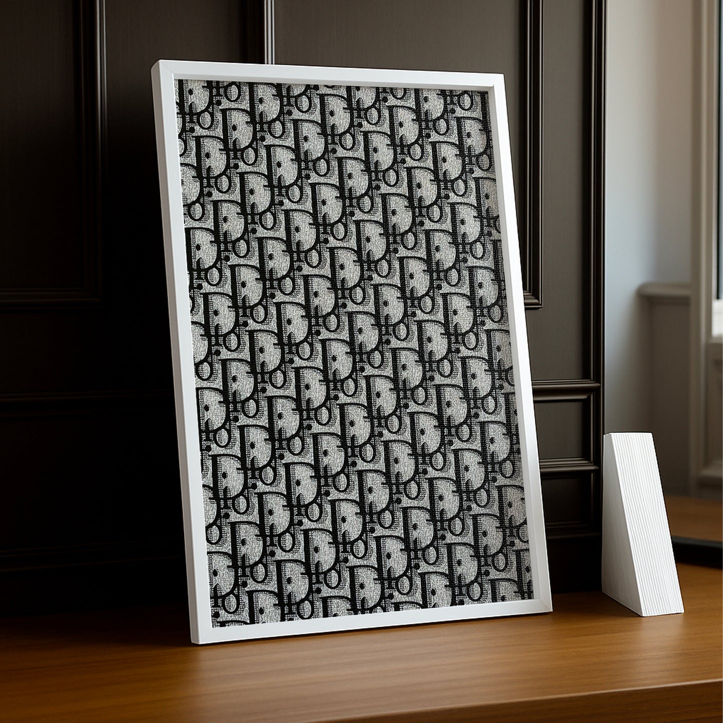 Cadre photo Christian Dior - Monogram Gris