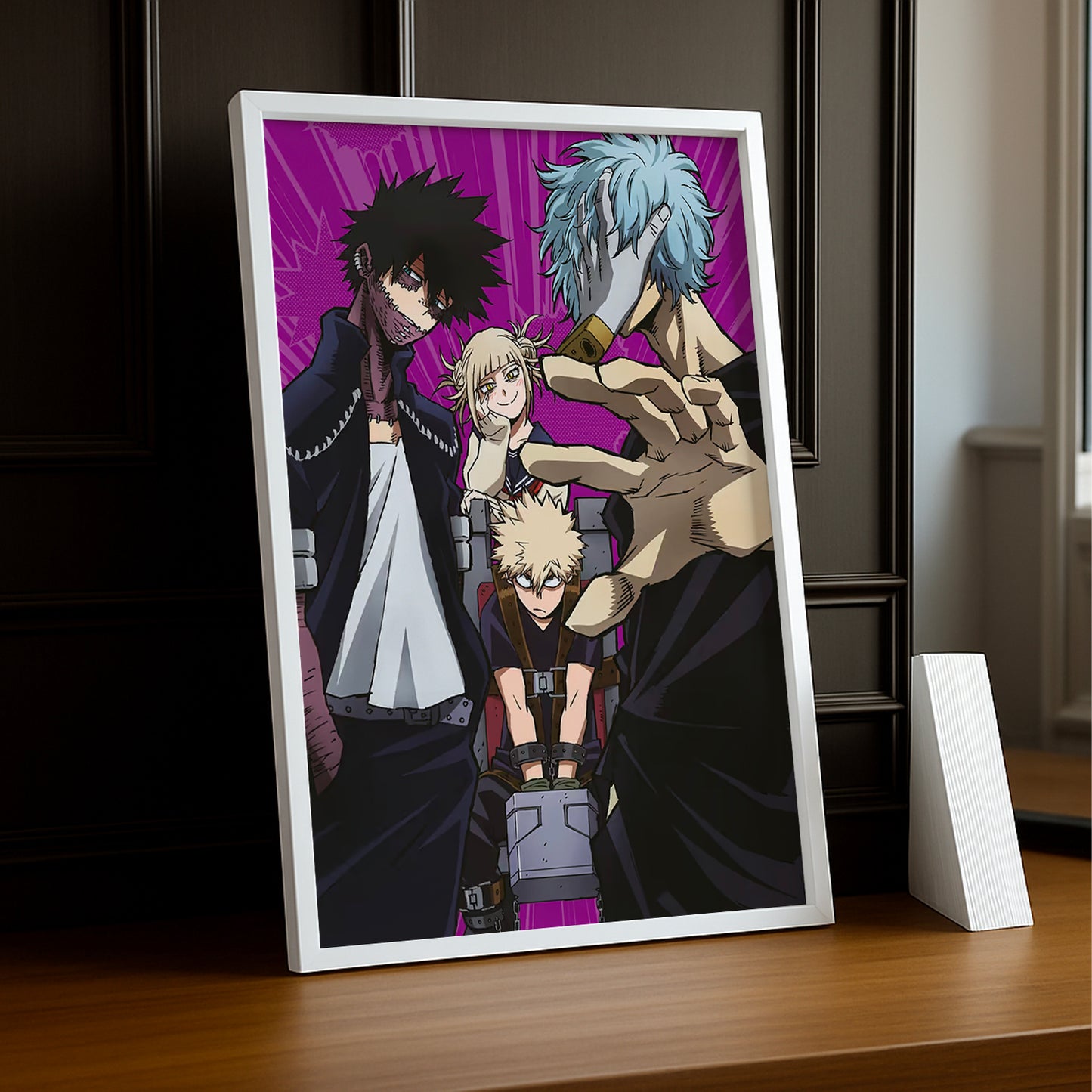 Cadre Photo My Hero Academia - Purple Team