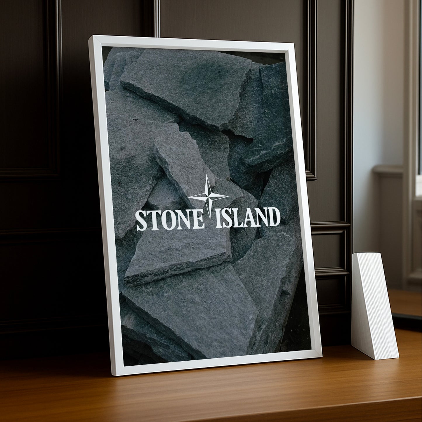 Poster Stone Island - Grey Stone
