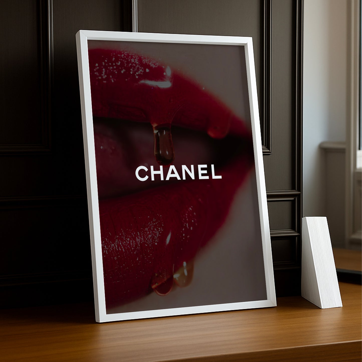 Poster Photo Chanel - Aesthetic Lips