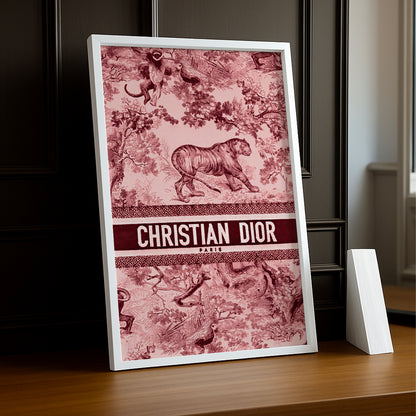 Cadre photo Christian Dior - Bandeau Rose
