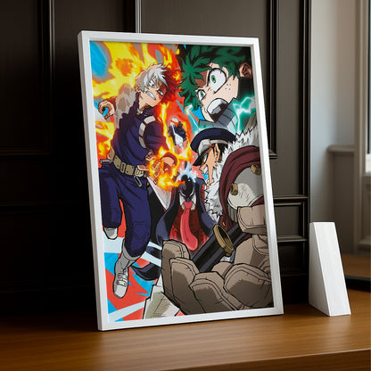 Cadre Photo My Hero Academia - FIGHT