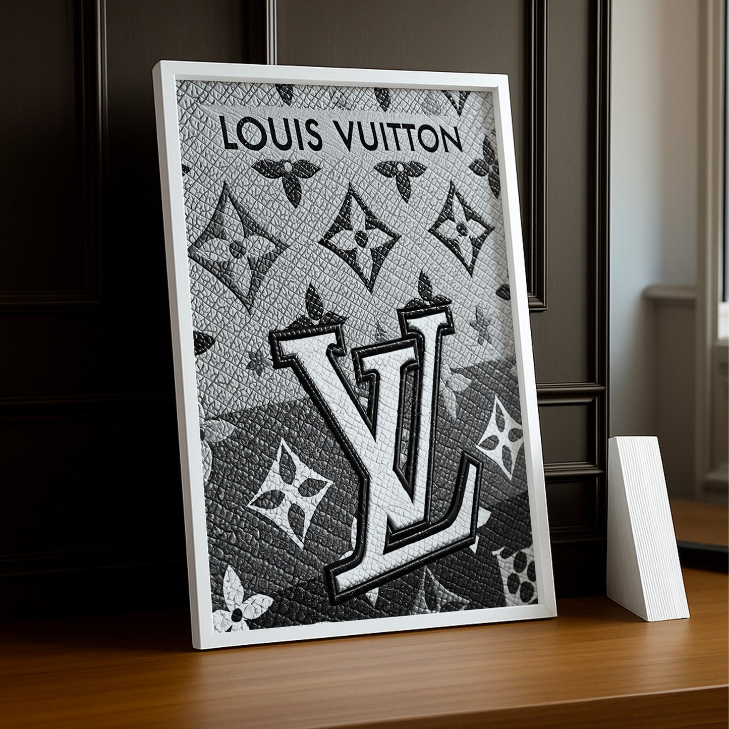 Cadre photo Louis Vuitton - Monogram Cuir